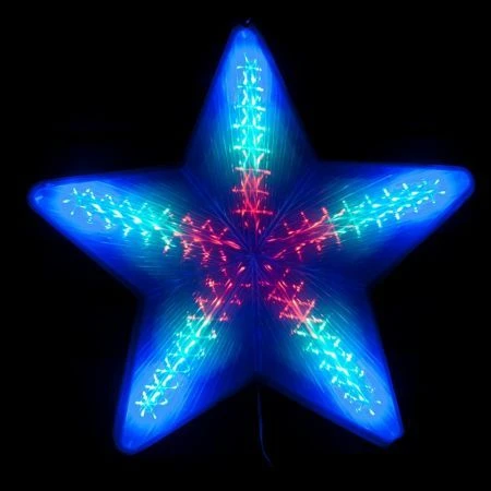 Stockholm Christmas Lights 45 LEDs Star Flashing Fairy Party Outdoor Xmas Decoration 50CM 1 Stockholm Christmas Lights 45 LEDs Star Flashing Fairy Party Outdoor Xmas Decoration 50CM