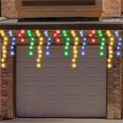 Stockholm Christmas String Lights 960 LEDs Snowing Curtain Icicle Outdoor Garden Decor 23M -Christmas Lights Store 225729 1766553 F