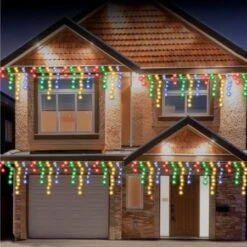 Stockholm Christmas String Lights 960 LEDs Snowing Curtain Icicle Outdoor Garden Decor 23M -Christmas Lights Store 225729 1766557 F