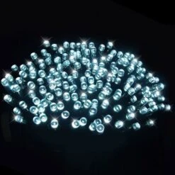 Stockholm Christmas Solar String Lights 1000 LEDs Cool White Fairy Outdoor Garden Decor -Christmas Lights Store 225739 1766661 F