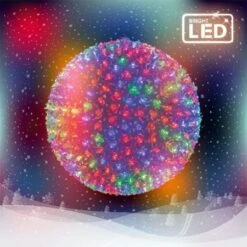 Stockholm Christmas Lights 500 LEDs Petal Ball Multi-Colour Xmas Party Outdoor Garden 32CM 15 Stockholm Christmas Lights 500 LEDs Petal Ball Multi-Colour Xmas Party Outdoor Garden 32CM -Christmas Lights Store 225745 1766713 F