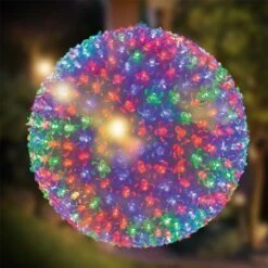 Stockholm Christmas Lights 500 LEDs Petal Ball Multi-Colour Xmas Party Outdoor Garden 32CM 14 Stockholm Christmas Lights 500 LEDs Petal Ball Multi-Colour Xmas Party Outdoor Garden 32CM -Christmas Lights Store 225745 1766715 F