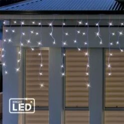 Stockholm Christmas Solar String Lights 720 LEDs Snowing Curtain Icicle Outdoor Xmas Decor -Christmas Lights Store 225759 1766861 F