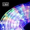 Stockholm Christmas Lights LED Ropelights Multi Color Flashing Outdoor Garden Xmas 25M