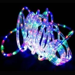 Stockholm Christmas Lights LED Ropelights Multi Color Flashing Outdoor Garden Xmas 25M -Christmas Lights Store 225761 1766887 F