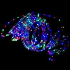 Stockholm Christmas Lights LED Ropelights Multi Color Flashing Outdoor Garden Xmas 25M -Christmas Lights Store 225761 1766889 F