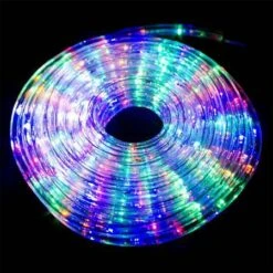 Stockholm Christmas Lights LED Ropelights Multi Color Flashing Outdoor Garden Xmas 25M -Christmas Lights Store 225761 1766893 F