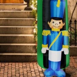 Stockholm Christmas Lights LED Inflatable Santa Claus' Toy Shop Arch House Xmas Motif Decor -Christmas Lights Store 225767 1766947 F