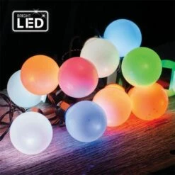 Stockholm Christmas String Lights 40 LEDs Party Globe Bulbs Xmas Outdoor Garden Decoration -Christmas Lights Store 225771 1766991 F