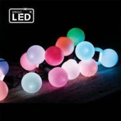 Stockholm Christmas String Lights 40 LEDs Party Globe Bulbs Xmas Outdoor Garden Decoration -Christmas Lights Store 225771 1766997 F