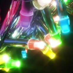 Stockholm Christmas String Lights 288 LEDs Curtain Fairy Multi Color Outdoor Garden 1.8M