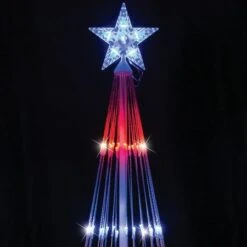 Stockholm Christmas Tree Lights 204 LEDs Multi Color Fairy Flashing Outdoor Garden 1.9M 15 Stockholm Christmas Tree Lights 204 LEDs Multi Color Fairy Flashing Outdoor Garden 1.9M -Christmas Lights Store 225781 2384175 F