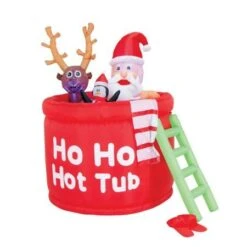 Stockholm Christmas Lights 1.5M LED Inflatable Santa Claus In Hot Tub Outdoor Garden Xmas 15 Stockholm Christmas Lights 1.5M LED Inflatable Santa Claus In Hot Tub Outdoor Garden Xmas -Christmas Lights Store 225805 1767319 F