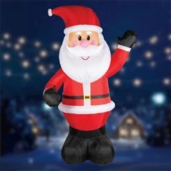 Stockholm Christmas Lights 3M LED Giant Inflatable Santa Claus Outdoor Garden Xmas Decoration 16 Stockholm Christmas Lights 3M LED Giant Inflatable Santa Claus Outdoor Garden Xmas Decoration -Christmas Lights Store 225811 2384333 F