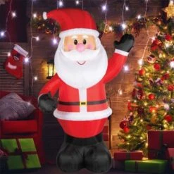 Stockholm Christmas Lights 3M LED Giant Inflatable Santa Claus Outdoor Garden Xmas Decoration 11 Stockholm Christmas Lights 3M LED Giant Inflatable Santa Claus Outdoor Garden Xmas Decoration -Christmas Lights Store 225811 2384341 F