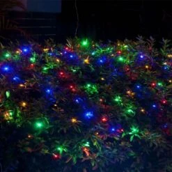 Stockholm Christmas Lights 600 LEDs Solar String Net Multi Color Outdoor Garden 5x2.6M -Christmas Lights Store 225819 2384441 F