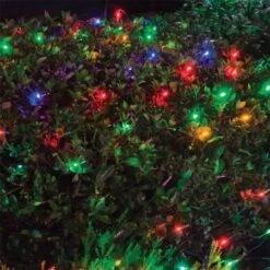 Stockholm Christmas Lights 600 LEDs Solar String Net Multi Color Outdoor Garden 5x2.6M -Christmas Lights Store 225819 2384445 F