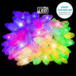 Stockholm Christmas Lights 200 LEDs Pine Cones String Outdoor Garden Xmas Decoration 19M -Christmas Lights Store 225821 1767497 F