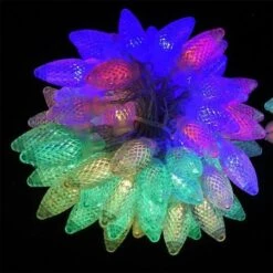 Stockholm Christmas Lights 200 LEDs Pine Cones String Outdoor Garden Xmas Decoration 19M -Christmas Lights Store 225821 1767507 F