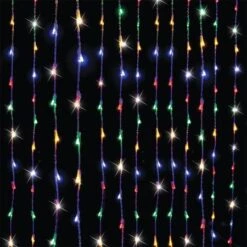 Stockholm Christmas Lights 480 LEDs Window Curtain Multi Color Xmas Outdoor Decor 3x2M 14 Stockholm Christmas Lights 480 LEDs Window Curtain Multi Color Xmas Outdoor Decor 3x2M -Christmas Lights Store 225825 2384463 F