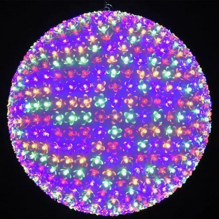 Stockholm Christmas Lights 900 LEDs Enormous Petal Ball Xmas Party Outdoor Garden 50CM 10 Stockholm Christmas Lights 900 LEDs Enormous Petal Ball Xmas Party Outdoor Garden 50CM - Image 10
