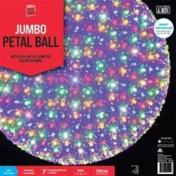 Stockholm Christmas Lights 900 LEDs Enormous Petal Ball Xmas Party Outdoor Garden 50CM 18 Stockholm Christmas Lights 900 LEDs Enormous Petal Ball Xmas Party Outdoor Garden 50CM -Christmas Lights Store 225827 1767563 F