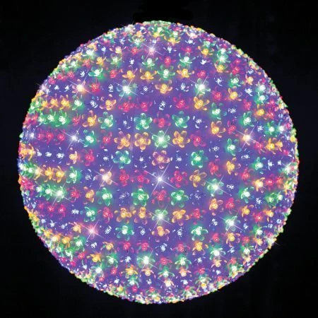 Stockholm Christmas Lights 900 LEDs Enormous Petal Ball Xmas Party Outdoor Garden 50CM 11 Stockholm Christmas Lights 900 LEDs Enormous Petal Ball Xmas Party Outdoor Garden 50CM - Image 11