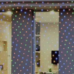 Stockholm Christmas Lights 300 LEDs Waterfall Curtain Net Outdoor Garden Xmas Decoration 2x3M