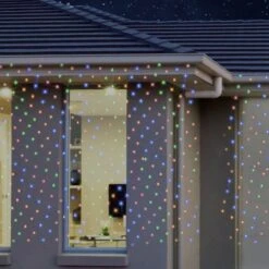 Stockholm Christmas Lights 300 LEDs Waterfall Curtain Net Outdoor Garden Xmas Decoration 2x3M -Christmas Lights Store 225829 1767597 F