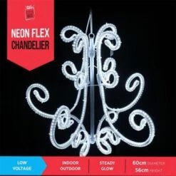 Stockholm Christmas Lights LED Strip Chandelier Cool White Xmas Party Outdoor Garden Decor -Christmas Lights Store 225831 1767607 F