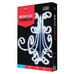 Stockholm Christmas Lights LED Strip Chandelier Cool White Xmas Party Outdoor Garden Decor -Christmas Lights Store 225831 1767615 F