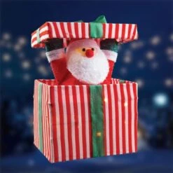 Stockholm Christmas Lights 18 LEDs Pop UP Santa Claus Animated Indoor Xmas Decoration -Christmas Lights Store 225833 1767623 F