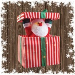 Stockholm Christmas Lights 18 LEDs Pop UP Santa Claus Animated Indoor Xmas Decoration -Christmas Lights Store 225833 1767631 F