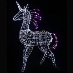 Stockholm Christmas Lights 576 LEDs Charming Unicorn Fairy Xmas Outdoor Garden Decor 113CM 20 Stockholm Christmas Lights 576 LEDs Charming Unicorn Fairy Xmas Outdoor Garden Decor 113CM -Christmas Lights Store 225839 1767683 F
