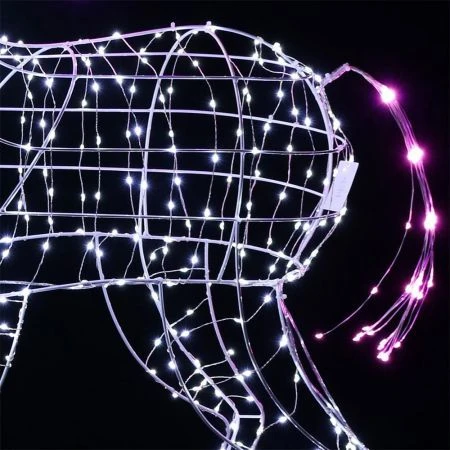 Stockholm Christmas Lights 576 LEDs Charming Unicorn Fairy Xmas Outdoor Garden Decor 113CM 8 Stockholm Christmas Lights 576 LEDs Charming Unicorn Fairy Xmas Outdoor Garden Decor 113CM - Image 8