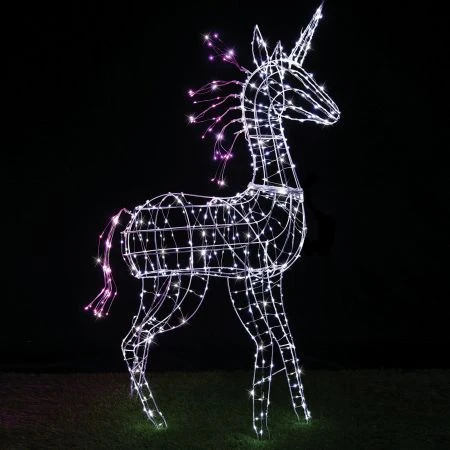 Stockholm Christmas Lights 576 LEDs Charming Unicorn Fairy Xmas Outdoor Garden Decor 113CM 11 Stockholm Christmas Lights 576 LEDs Charming Unicorn Fairy Xmas Outdoor Garden Decor 113CM - Image 11