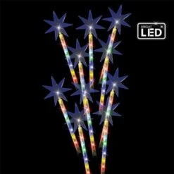 Stockholm Christmas Lights 10pcs LED Solar Shooting Stars Xmas Path Outdoor Garden 50CM 20 Stockholm Christmas Lights 10pcs LED Solar Shooting Stars Xmas Path Outdoor Garden 50CM -Christmas Lights Store 225849 1767789 F