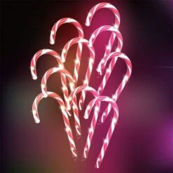 Stockholm Christmas Lights 20pcs LED Candy Canes Path Outdoor Garden Xmas Decoration 38CM 17 Stockholm Christmas Lights 20pcs LED Candy Canes Path Outdoor Garden Xmas Decoration 38CM -Christmas Lights Store 225857 2384481 F