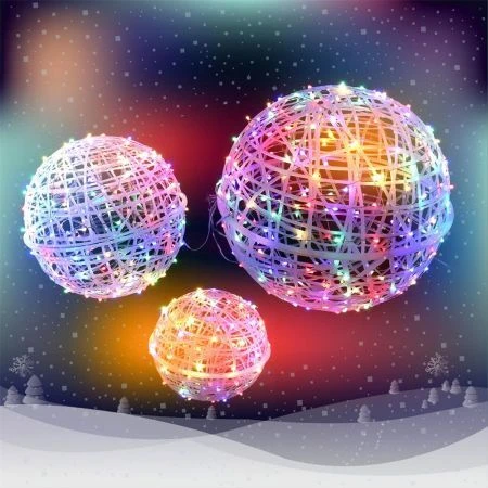 Stockholm Christmas Lights 3pcs LED Globe Balls Xmas Baubles Outdoor Garden Decor 20/30/40CM 10 Stockholm Christmas Lights 3pcs LED Globe Balls Xmas Baubles Outdoor Garden Decor 20/30/40CM - Image 10