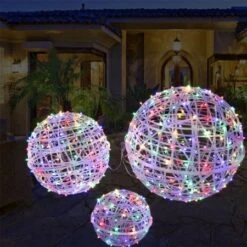 Stockholm Christmas Lights 3pcs LED Globe Balls Xmas Baubles Outdoor Garden Decor 20/30/40CM 18 Stockholm Christmas Lights 3pcs LED Globe Balls Xmas Baubles Outdoor Garden Decor 20/30/40CM -Christmas Lights Store 225865 1767959 F