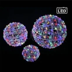 Stockholm Christmas Lights 3pcs LED Globe Balls Xmas Baubles Outdoor Garden Decor 20/30/40CM 15 Stockholm Christmas Lights 3pcs LED Globe Balls Xmas Baubles Outdoor Garden Decor 20/30/40CM -Christmas Lights Store 225865 1767965 F