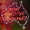Stockholm Christmas Lights LED Rope Aussie MERRY CHRISTMAS Sign Xmas Outdoor 109x106CM