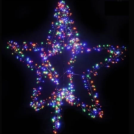 Stockholm Christmas Lights 768 LEDs Giant Star Cluster Xmas Outdoor Garden Decor 130CM 4 Stockholm Christmas Lights 768 LEDs Giant Star Cluster Xmas Outdoor Garden Decor 130CM - Image 4