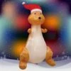 Stockholm Christmas Lights 1.8M LED Inflatable Cute Kangaroo Xmas Outdoor Garden Decor