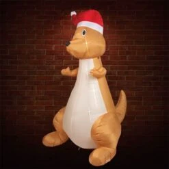 Stockholm Christmas Lights 1.8M LED Inflatable Cute Kangaroo Xmas Outdoor Garden Decor -Christmas Lights Store 225883 1768151 F
