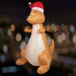 Stockholm Christmas Lights 1.8M LED Inflatable Cute Kangaroo Xmas Outdoor Garden Decor -Christmas Lights Store 225883 1768155 F
