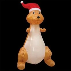 Stockholm Christmas Lights 1.8M LED Inflatable Cute Kangaroo Xmas Outdoor Garden Decor -Christmas Lights Store 225883 1768163 F