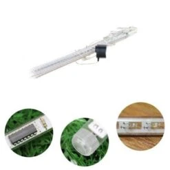 30CM 8 Tubes Christmas LED Meteor Shower Rain Lights Snow Falling Raindrop Cascading Outdoor AC 110 - 240V -Christmas Lights Store 228849 1803043 F