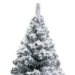 Artificial Christmas Tree With Flocked Snow Green 150 M PVC -Christmas Lights Store 244667 1947303 F