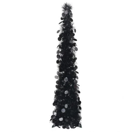 Pop-up Artificial Christmas Tree Black 120 Cm PET 1 Pop-up Artificial Christmas Tree Black 120 Cm PET